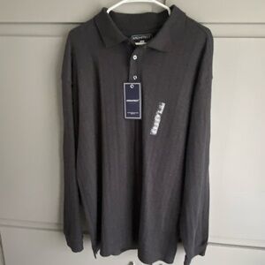 Architect Men's Charcoal Heather Long Sleeve Shirt size XXL